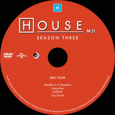House M.D. - Season 3; disc 4