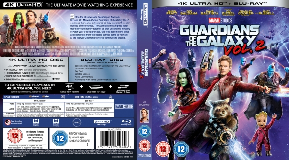 Guardians of the Galaxy Vol. 2 4K