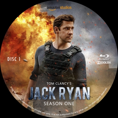 Tom Clancy's Jack Ryan - Season 1; disc 1