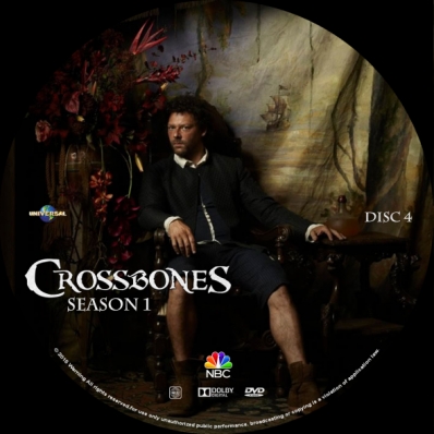 Crossbones - Season 1; disc 4