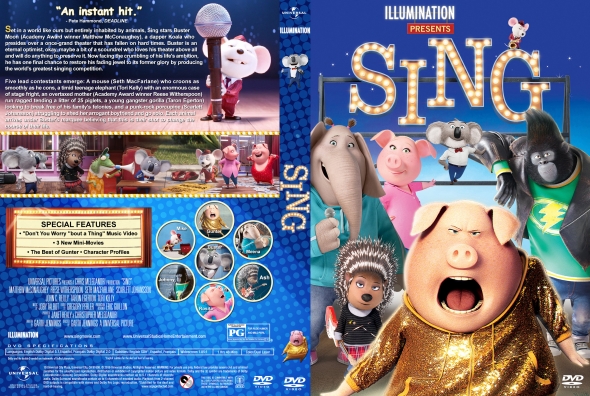 Sing DVD 中国語、英語 Sing/Sing [Blu-ray]: Amazon.de: Electronics & Photo
