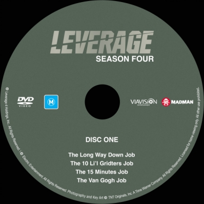 Leverage - Season 4; disc 1