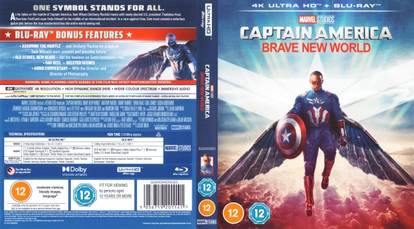 Captain America Brave New World 4K