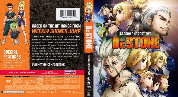 CoverCity - DVD Covers & Labels - Dr. Stone - Season 1, Part 2
