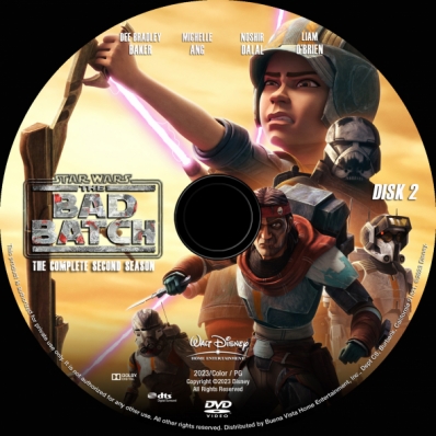 Star Wars: The Bad Batch - Season 2; disk 2