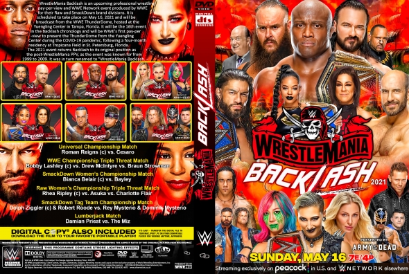 Covercity Dvd Covers Labels Wrestlemania Backlash