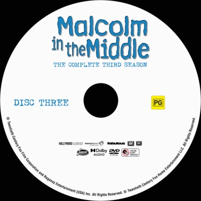 Malcolm In The Middle - Season 3; disc 3