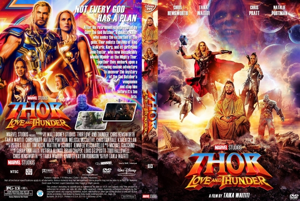 thor 2022 dvd cover