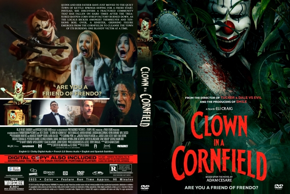 Clown in a Cornfield