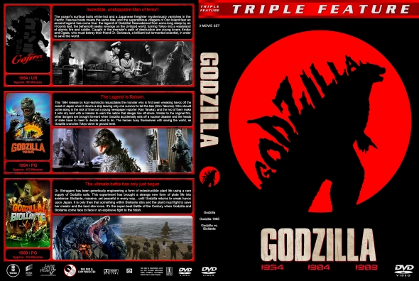 CoverCity - DVD Covers & Labels - Godzilla Triple Feature