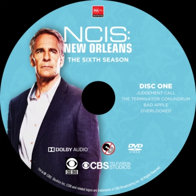 NCIS: New Orleans - Season 6; disc 1