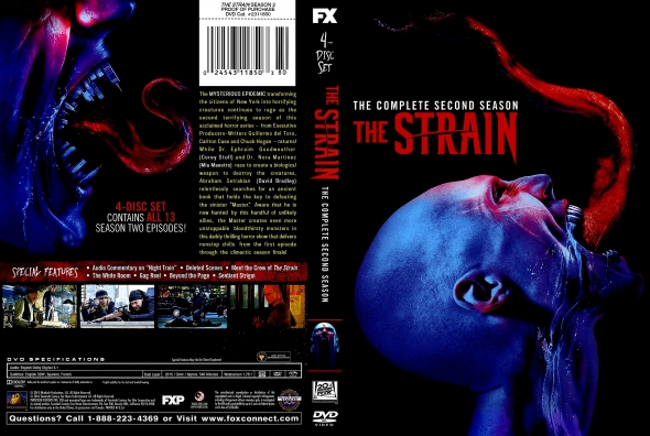 CoverCity - DVD Covers & Labels - The Strain - Season 2