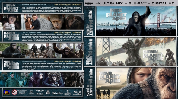 Planet of the Apes Triple Feature (4K)