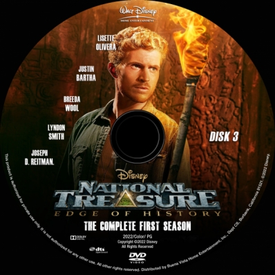 National Treasure: Edge of History - Season 1; disk 3