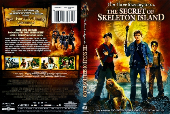 The Three Investigators in the Secret of Skeleton Island