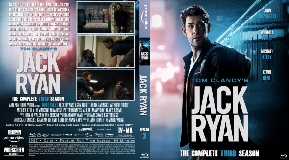 Tom Clancy's Jack Ryan - Season Three (dvd)