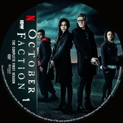 October Faction - Season 1; disc 1