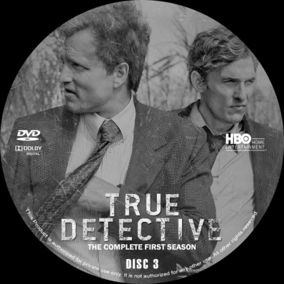 CoverCity - DVD Covers & Labels - True Detective - Season 1; disc 3