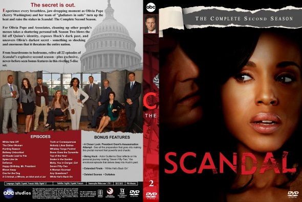 Scandal - Season 2 (spanning spine)