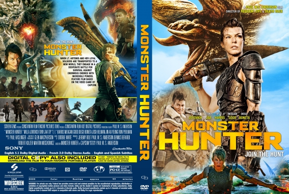 Covercity Dvd Covers Labels Monster Hunter