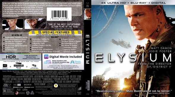 CoverCity - DVD Covers &amp; Labels - Elysium 4K