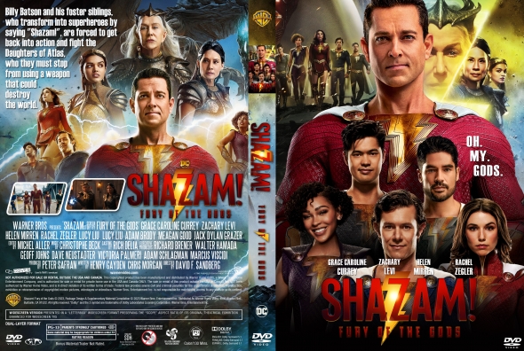 Covercity Dvd Covers And Labels Shazam Fury Of The Gods
