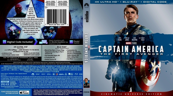 Captain America: The First Avenger 4K