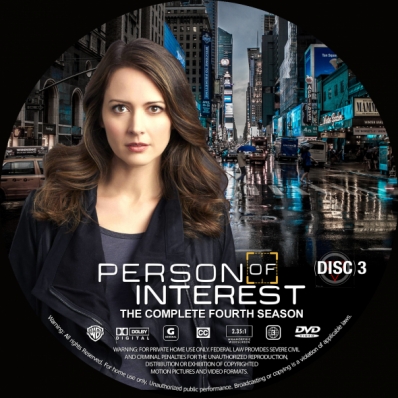 Person of Interest - Season 4; disc 3