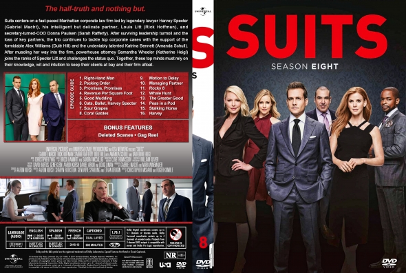 Suits - Season 8 (spanning spine)