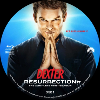 Dexter: Resurrection - Season 1; disc 1