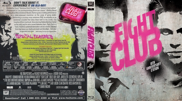 Fight Club - Blu Ray Cover