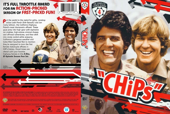 輸入海外TVドラマDVD　CHiPs THE COMPLETE FOURTH SEASON [輸入盤] Chips: the Complete Fourth Season (DVD, 1980) for sale