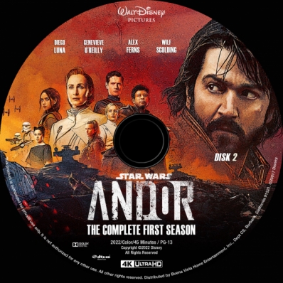 CoverCity - DVD Covers & Labels - Andor 4K - Season 1; disk 2