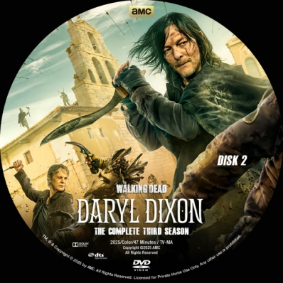 The Walking Dead: Daryl Dixon - Season 3; disk 2
