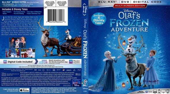 Covercity Dvd Covers Labels Olaf S Frozen Adventure