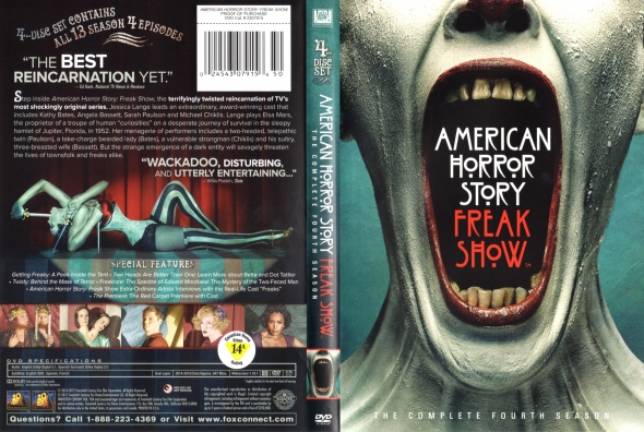Covercity Dvd Covers Labels American Horror Story Freak Show Season 4