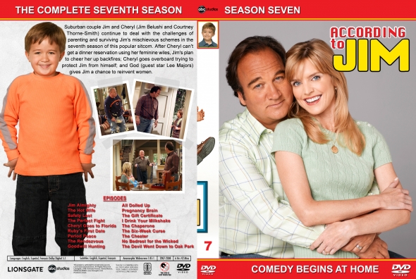 According to Jim- Season 7 (spanning spine)