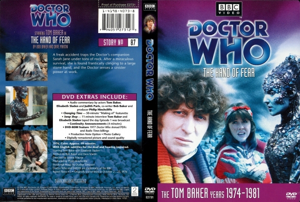 CoverCity - DVD Covers & Labels - Doctor Who - The Hand of Fear