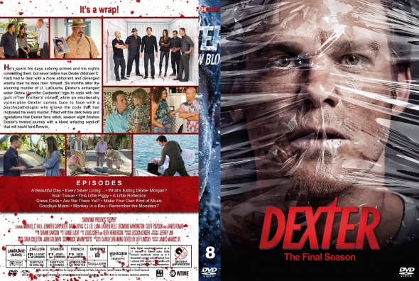 Dexter - Season 8 (spanning spine)