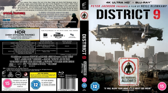 Covercity Dvd Covers Labels District 9 4k