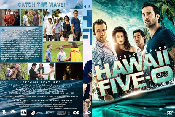 Hawaii Five-O - Season 2 (spanning spine)