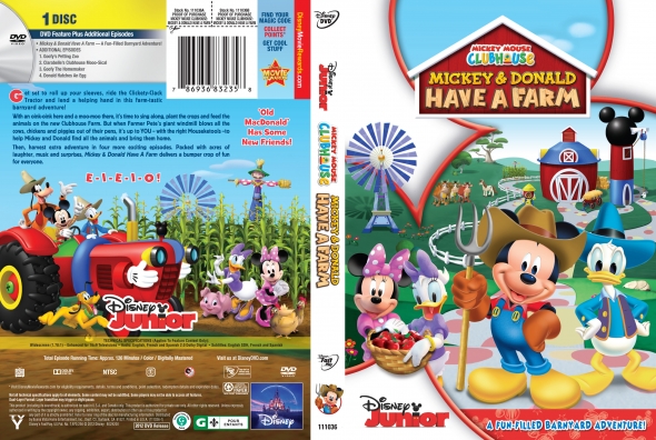 La Maison De Mickey: Mickey And Donald Ont A Farm No. 20 DVD New