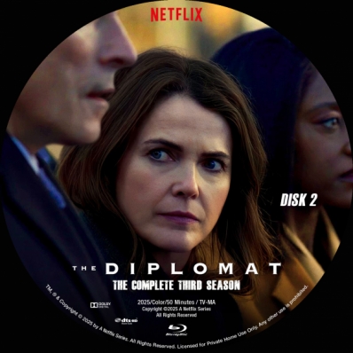 The Diplomat - Season 3; disk 2