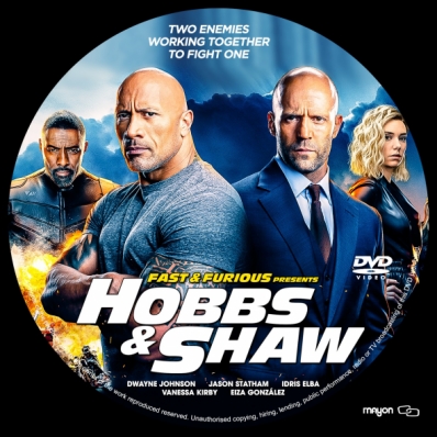 Rapido Y Furioso Hobbs Shaw Fast Furious: Hobbs Shaw DVD