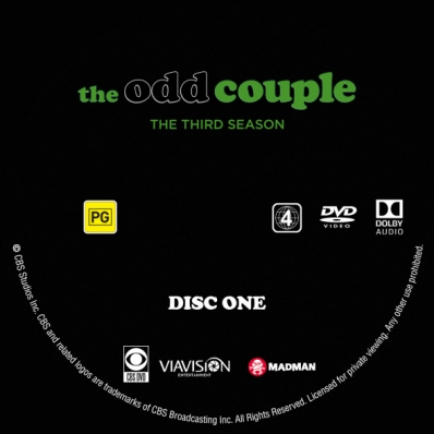 The Odd Couple - Season 3; disc 1