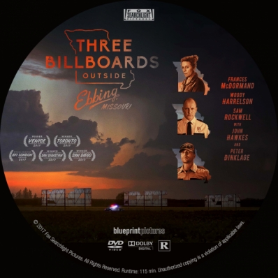 CoverCity - DVD Covers & Labels - Three Billboards Outside Ebbing, Missouri