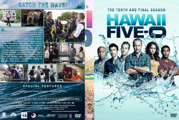 Hawaii Five-O - Season 10 (spanning spine)