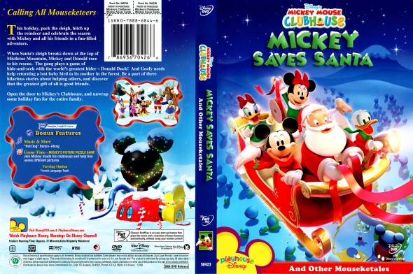 Mickey Saves Santa and Other Mouseketales