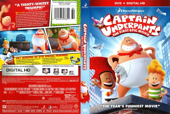 CoverCity - DVD Covers &amp; Labels - Captain Underpants: The First Epic Movie