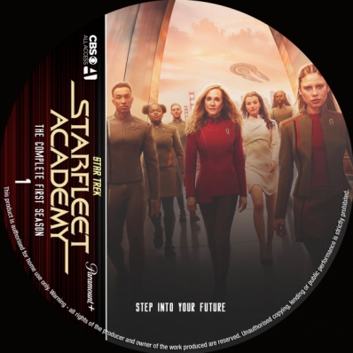 Star Trek:Starfleet Academy - Season 1; disc 1